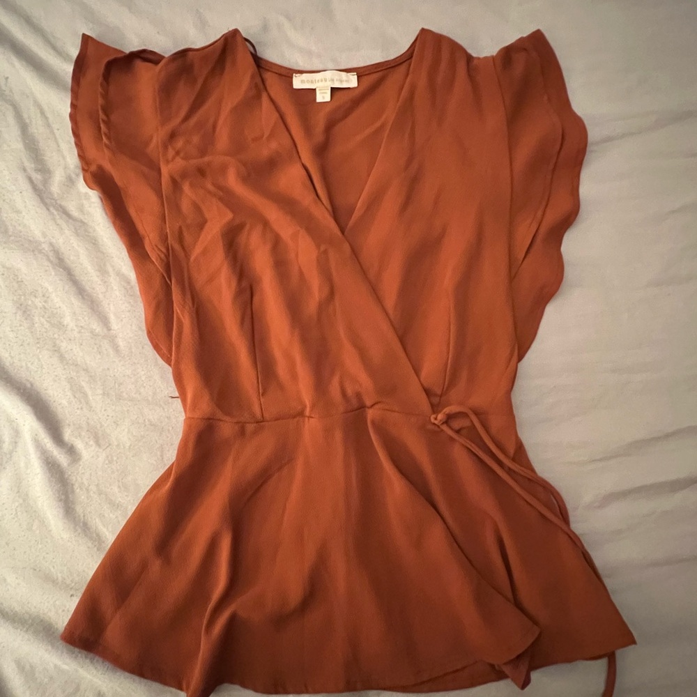 Rust Wrap Top